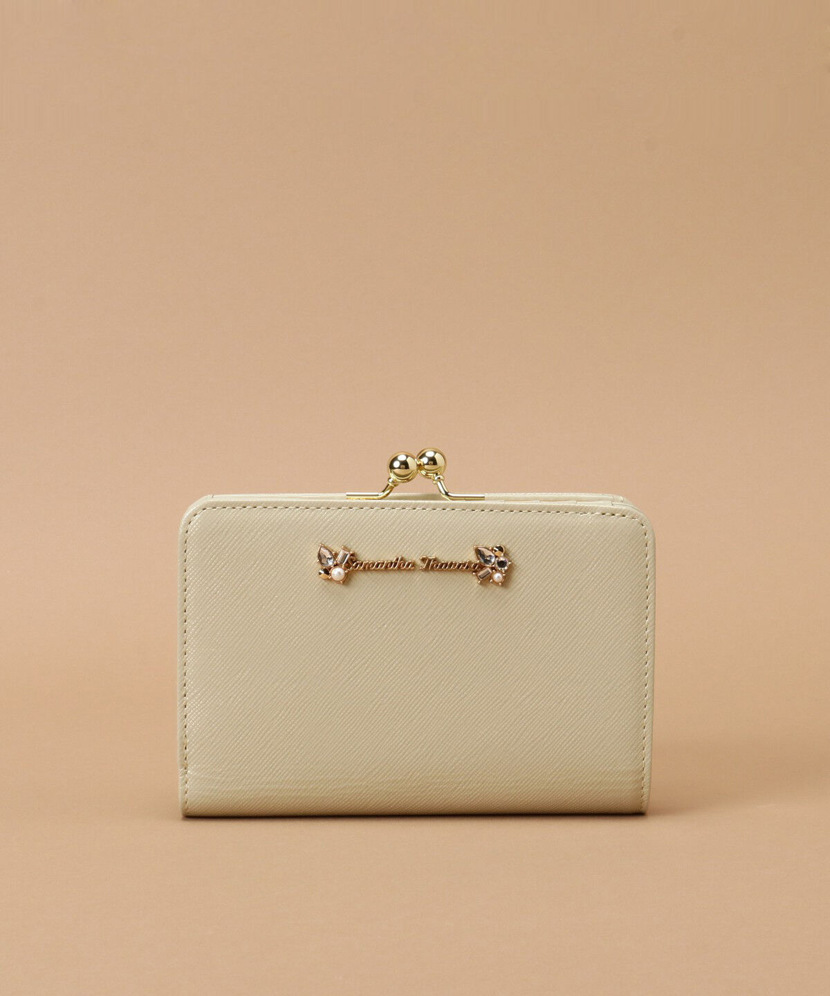 Samantha Thavasa「ラメレザービジュー 口金折財布」|財布|ﾍﾟｰﾙｲｴﾛｰ