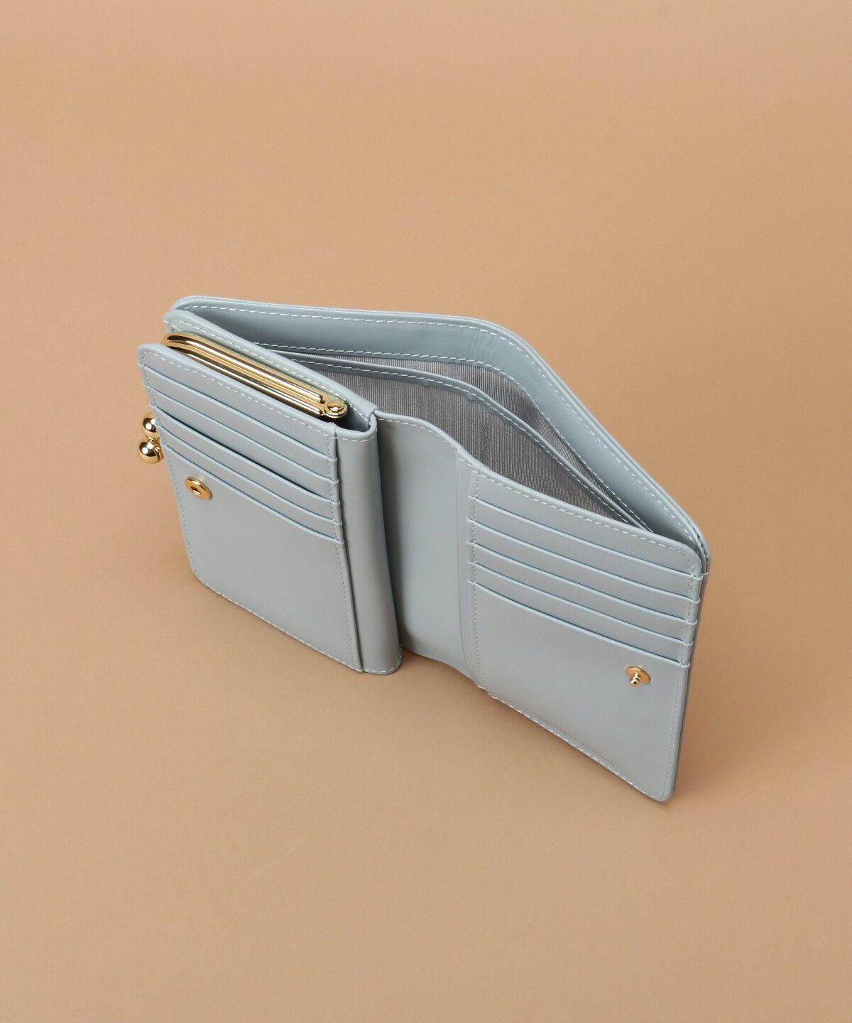 Samantha Thavasa「ラメレザービジュー 口金折財布」|財布|