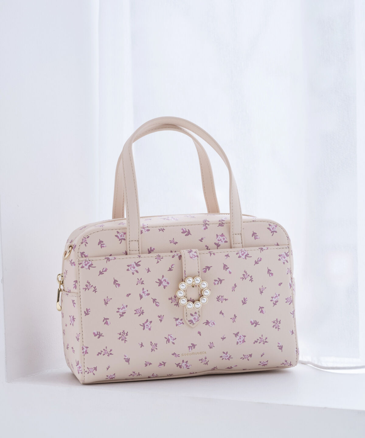 Samantha Vega「サークルパールハンドバッグ」|ハンドバッグ|