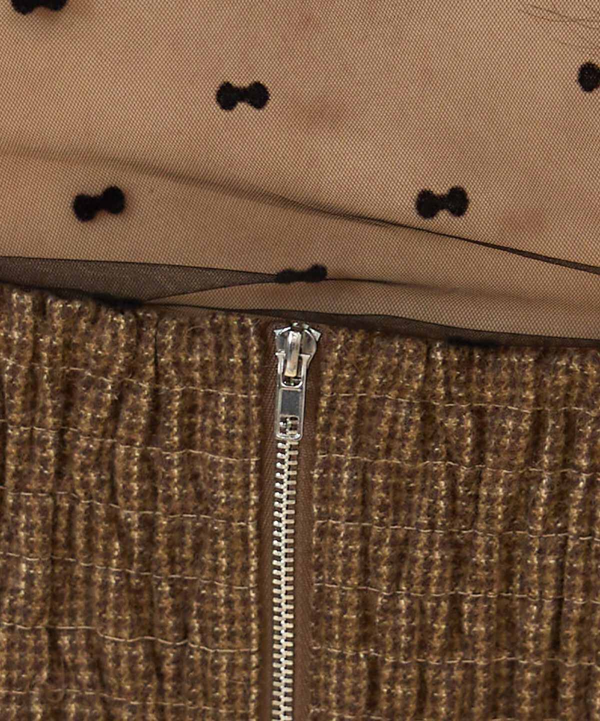 REDYAZEL「シャーリングショルダーミニワンピース」|ワンピース|