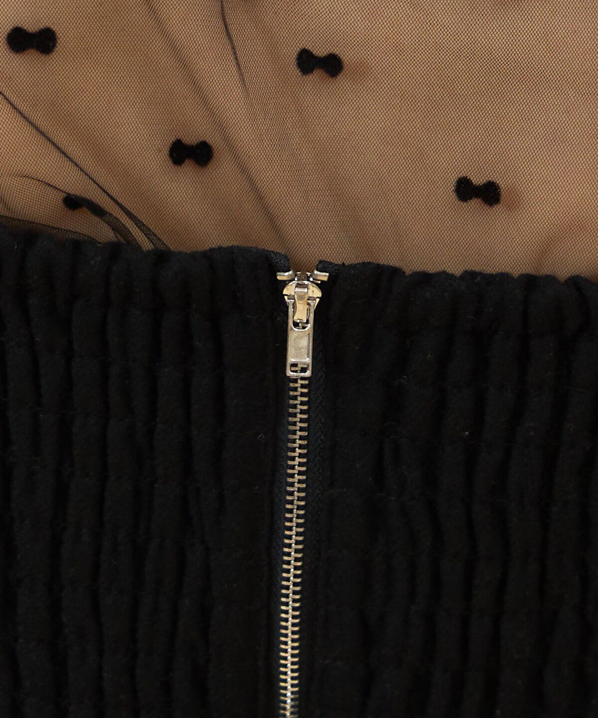 REDYAZEL「シャーリングショルダーミニワンピース」|ワンピース|