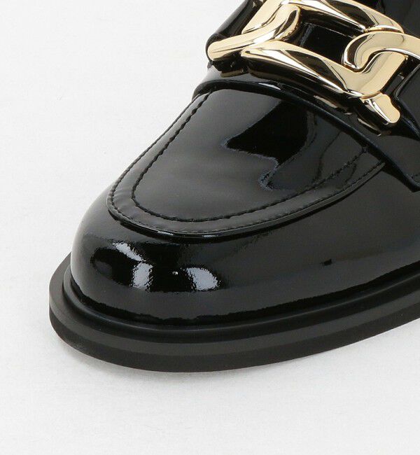 ODETTE E ODILE「チェーンモチーフローファーフラット20&uarr;」|ローファー|