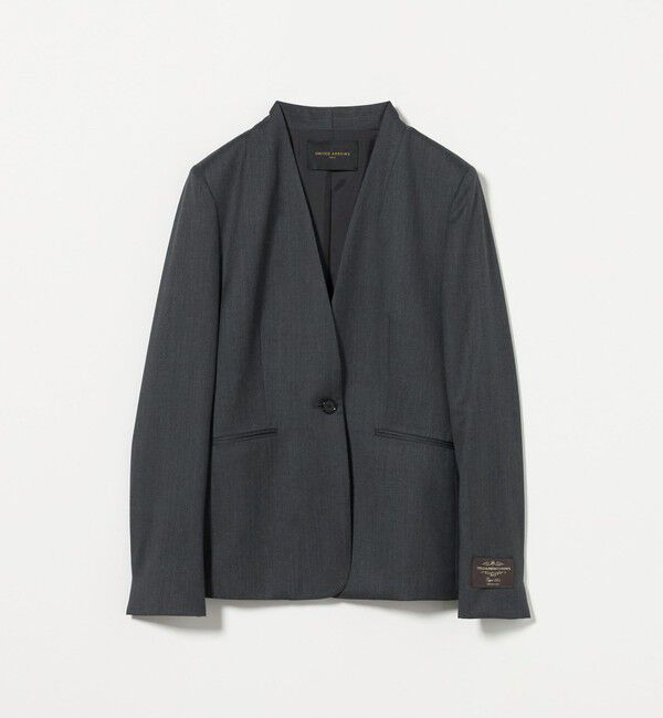 UNITED ARROWS「Vitale Barberis Canonico ノーラペルジャケット」|ノーカラージャケット|
