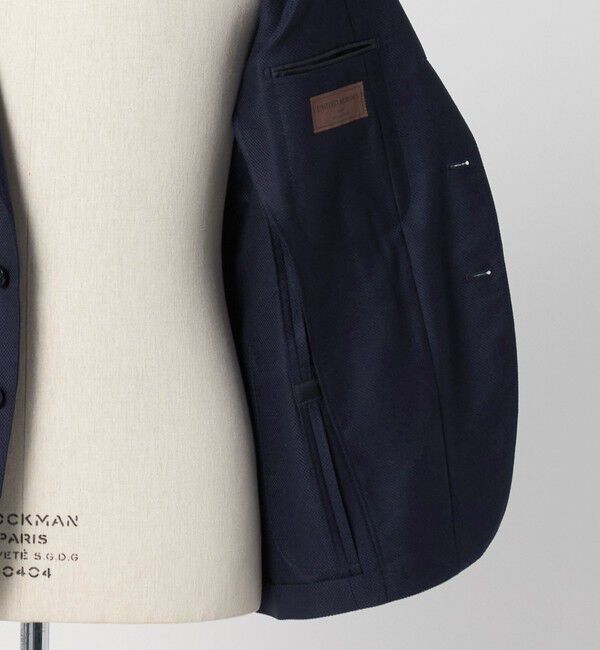 UNITED ARROWS「タスマニアウール ホップサック 3ボタン シングルジャケット S‐MODEL」|テーラードジャケット|