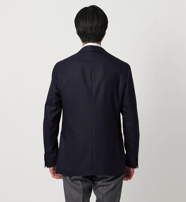 UNITED ARROWS「タスマニアウール ホップサック 3ボタン シングルジャケット S‐MODEL」|テーラードジャケット|