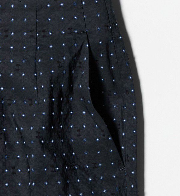 UNITED ARROWS「ダイヤ ドット スリムパンツ ‐ウォッシャブル‐」|チノ|