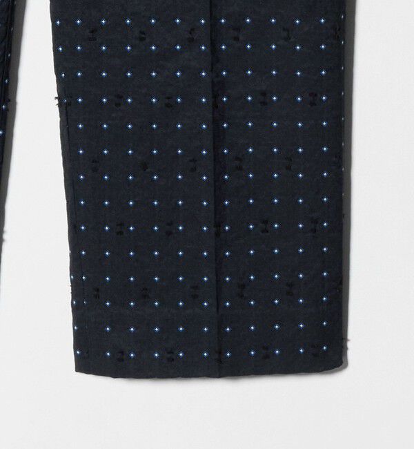 UNITED ARROWS「ダイヤ ドット スリムパンツ ‐ウォッシャブル‐」|チノ|