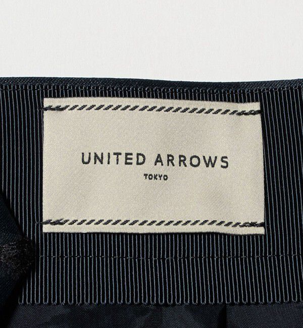 UNITED ARROWS「リボン カットジャガード パンツ」|スラックス|