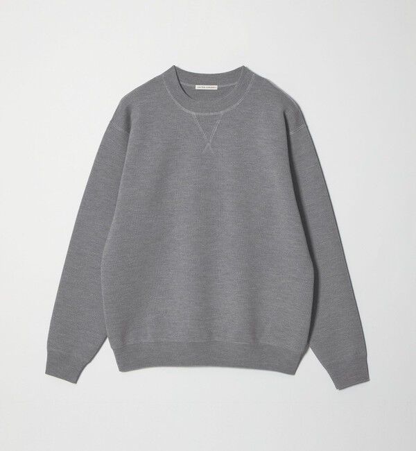 UNITED ARROWS「ウール カシミヤ クルーネック スウェットニット」|ニット・セーター|