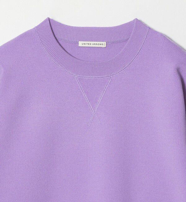 UNITED ARROWS「ウール カシミヤ クルーネック スウェットニット」|ニット・セーター|