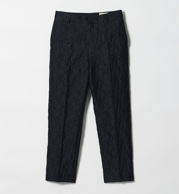 UNITED ARROWS「GISHA 2トーン ジャガード パンツ」|スラックス|