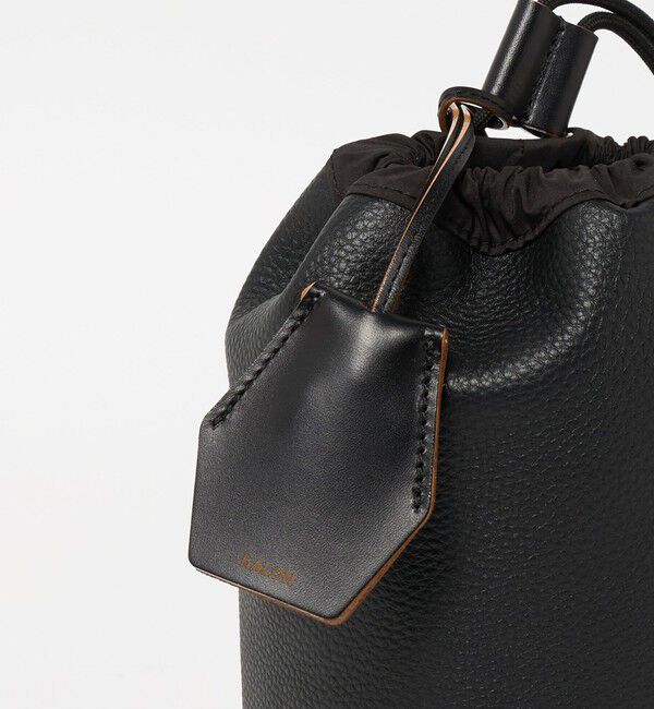 UNITED ARROWS「＜hALON＞レザー 巾着バッグ」|その他|