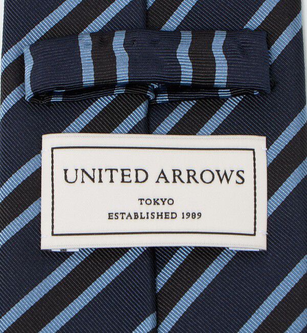 UNITED ARROWS「ネイビー レジメンタル ネクタイ」|ネクタイ・蝶ネクタイ|