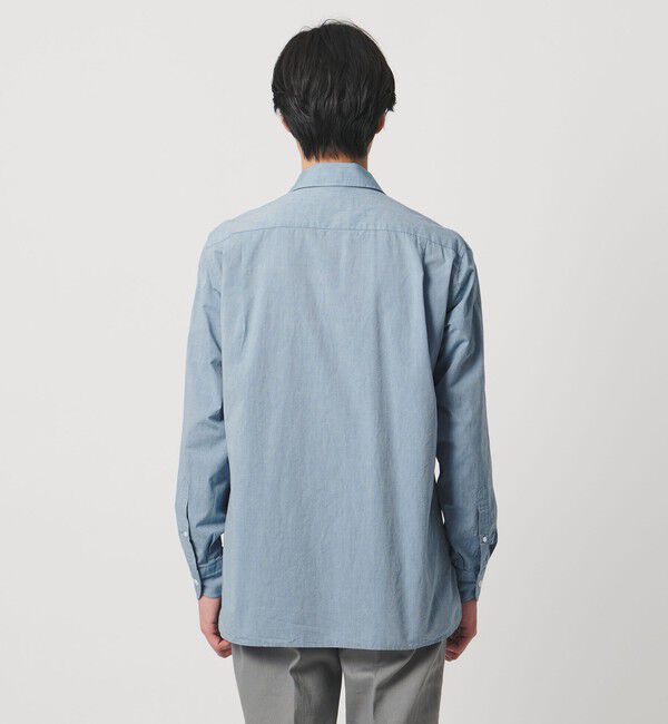 UNITED ARROWS「シャンブレー ワンピースカラー シャツ」|シャツ・ブラウス|