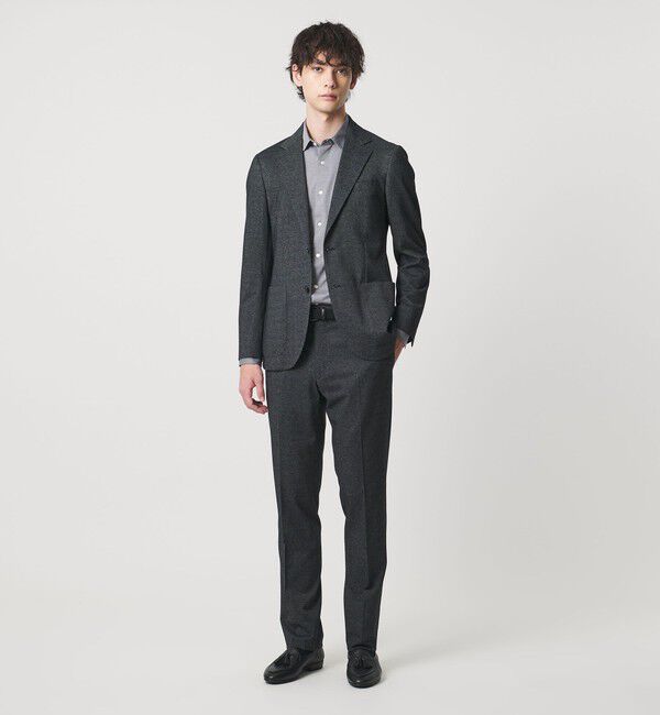 UNITED ARROWS「ツイル シングル 2ボタン テーラードジャケット COMFORT EASY-MODEL ストレッチ」|テーラードジャケット|