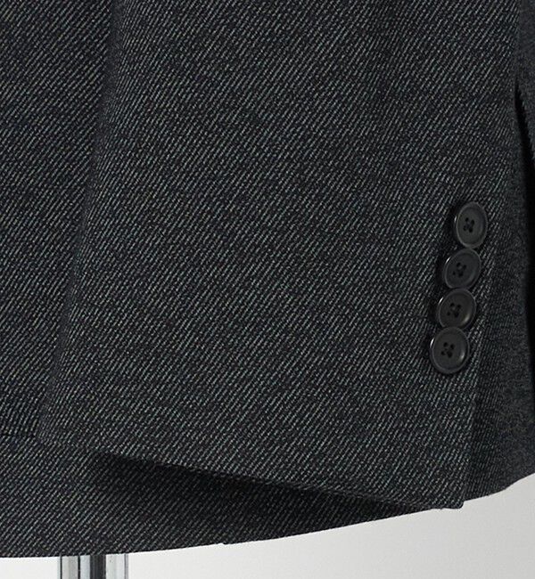UNITED ARROWS「ツイル シングル 2ボタン テーラードジャケット COMFORT EASY-MODEL ストレッチ」|テーラードジャケット|