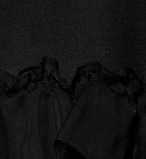 UNITED ARROWS「ペプラムフリル カットソー」|Tシャツ・カットソー|