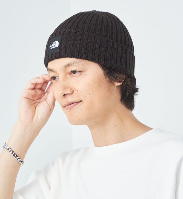 UNITED ARROWS green label relaxing「＜THE NORTH FACE＞ロゴ ビーニー」|ニット帽|