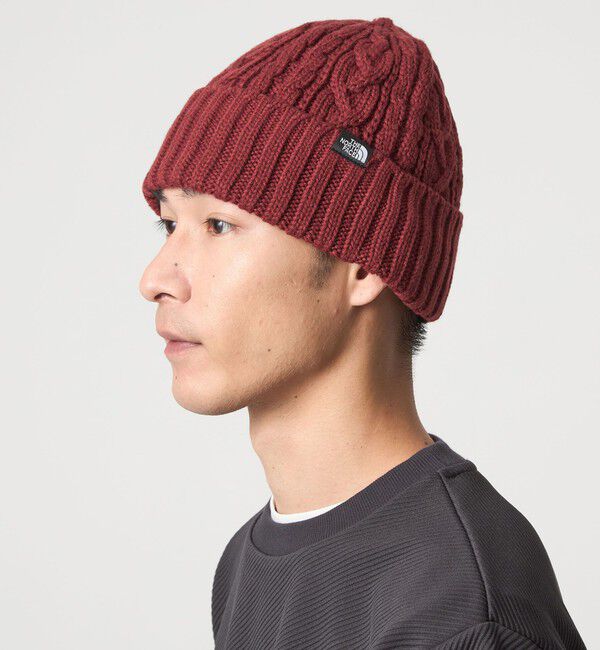 UNITED ARROWS green label relaxing「＜THE NORTH FACE＞ケーブル ビーニー ニットキャップ」|ニット帽|WINE
