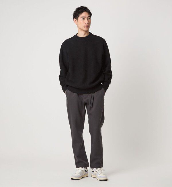 UNITED ARROWS green label relaxing「ハミルトンラム ワイドネック ニット」|ニット・セーター|