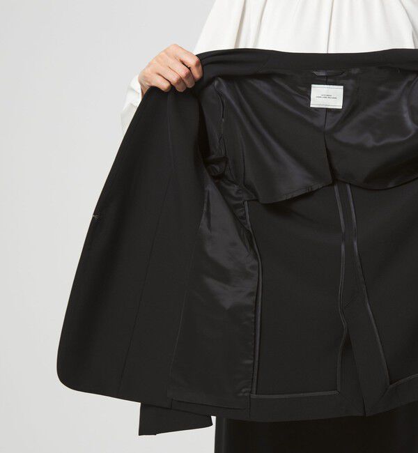 UNITED ARROWS green label relaxing「［size SHORTあり］パウドレ ノーラペル ジャケット ウォッシャブル ストレッチ」|ノーカラージャケット|