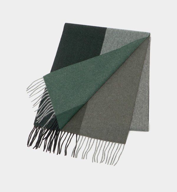 UNITED ARROWS green label relaxing「カシミヤ 100 パネル マフラー」|マフラー|