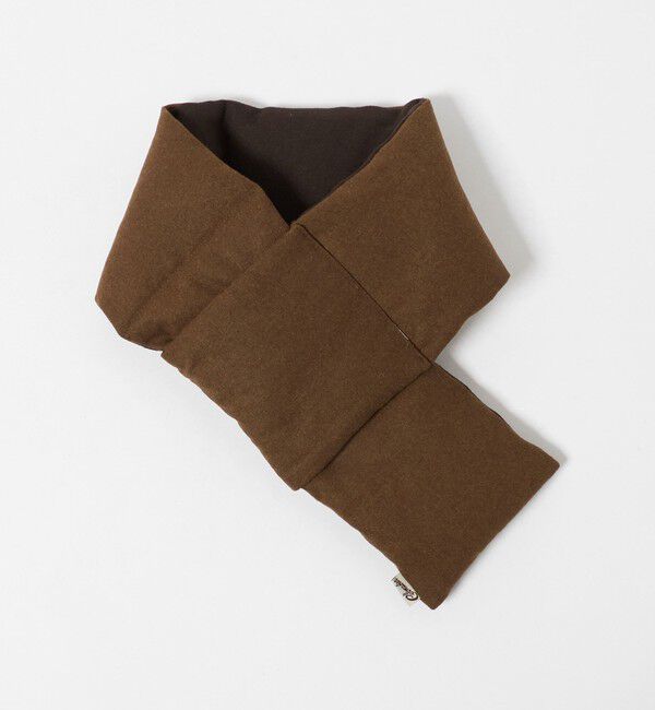 UNITED ARROWS green label relaxing「【別注】＜COBMASTER＞GLR ブラウン ダウン マフラー」|マフラー|