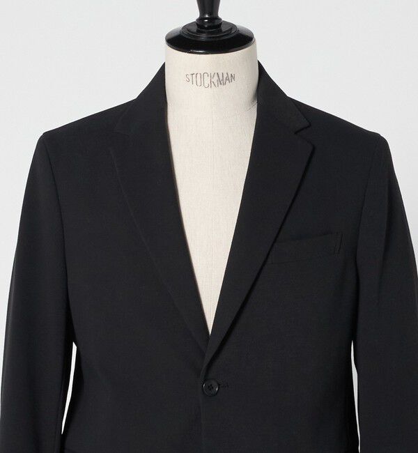 UNITED ARROWS green label relaxing「A+ ジャージツイル 2B リラックス ジャケット -ウォッシャブル・ストレッチ-」|テーラードジャケット|