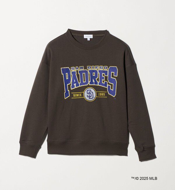 UNITED ARROWS green label relaxing「＜MLB＞ コラボレーション  裏毛プルオーバー / トレーナー / キッズ  140cm-150cm」|スウェット・ジャージ|DK.BROWN