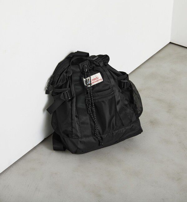 UNITED ARROWS green label relaxing「【別注】＜CARIBOU MOUNTAINEERING＞トートバッグ / バックパック / リュック」|リュック|BLACK