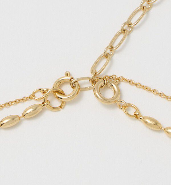 UNITED ARROWS green label relaxing「2連チェーン ポコポコチャーム ネックレス」|ネックレス|