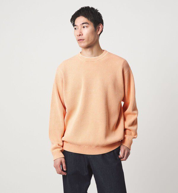 UNITED ARROWS green label relaxing「フェード アゼ クルーネック ニット」|ニット・セーター|