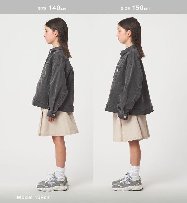 UNITED ARROWS green label relaxing「デニム ブルゾン / キッズ  ストレッチ 100cm-160cm」|その他|