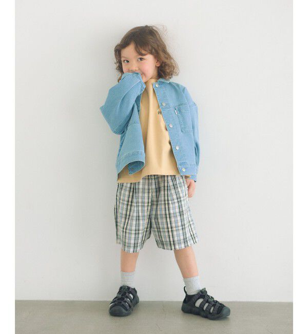 UNITED ARROWS green label relaxing「デニム ブルゾン / キッズ  ストレッチ 100cm-160cm」|その他|