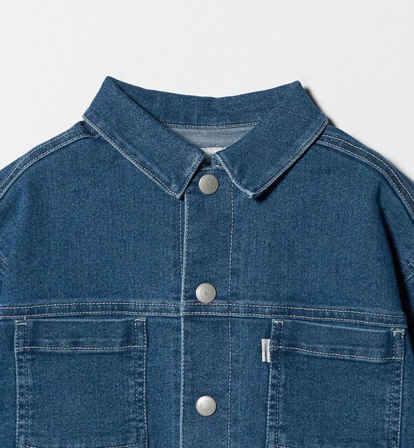 UNITED ARROWS green label relaxing「デニム ブルゾン / キッズ  ストレッチ 100cm-160cm」|その他|