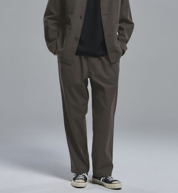 UNITED ARROWS green label relaxing「テック カルゼ PLAY-PT イージーパンツ -ストレッチ-」|その他|DK.GRAY