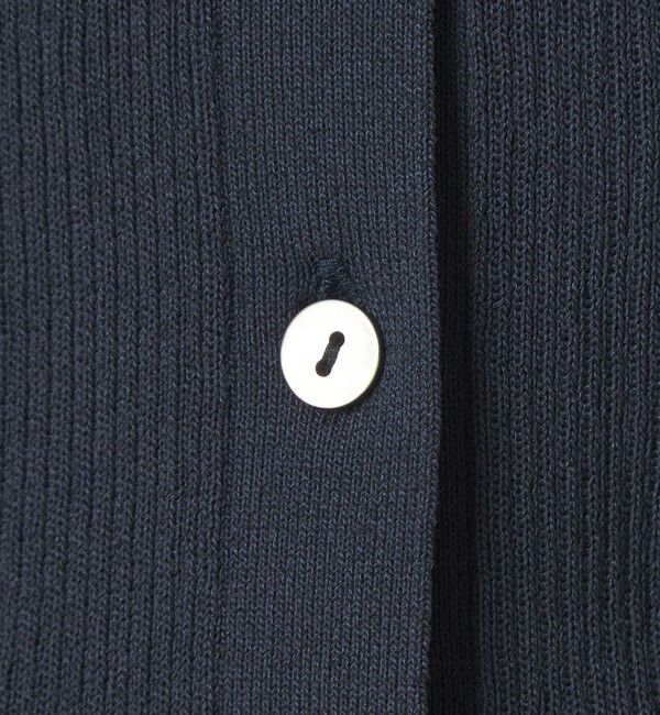 UNITED ARROWS green label relaxing「HIYOKE エリツキ リブ ニット マシンウォッシャブル UVカット 遮熱」|ニット・セーター|