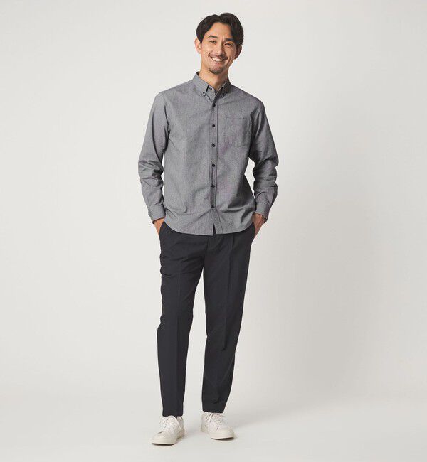 UNITED ARROWS green label relaxing「【WEB限定】JUST fit オックスフォード ボタンダウン 長袖 シャツ」|シャツ・ブラウス|