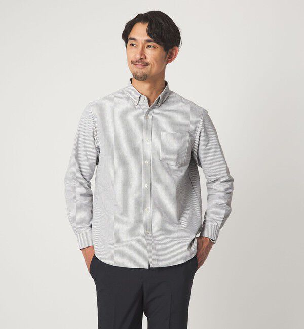 UNITED ARROWS green label relaxing「【WEB限定】JUST fit オックスフォード ボタンダウン 長袖 シャツ」|シャツ・ブラウス|その他1