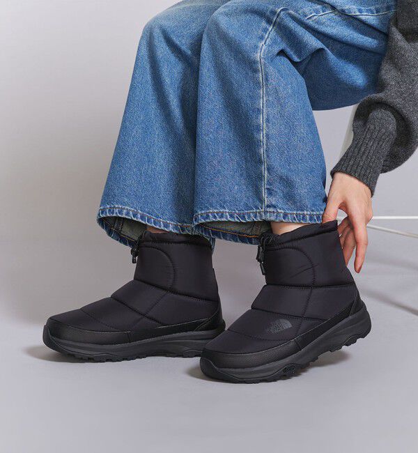 BEAUTY&YOUTH UNITED ARROWS「＜THE NORTH FACE ＞ヌプシ ショート ブーティ -ウォータープルーフ-」|ロングブーツ|BLACK