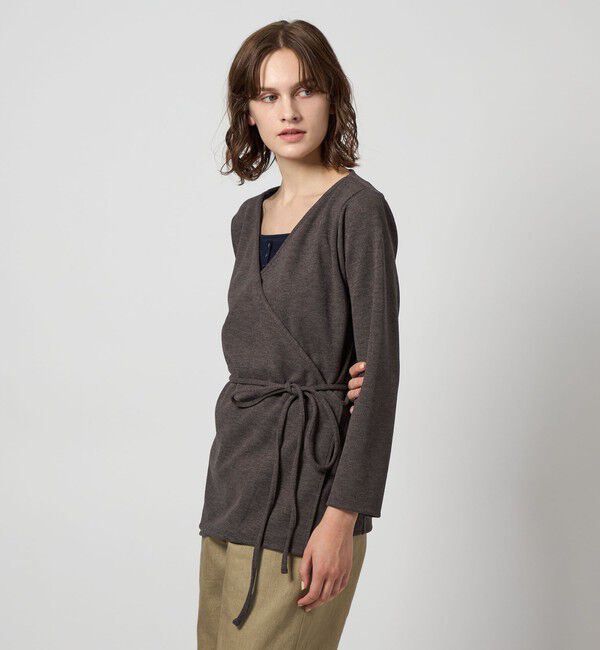 STEVEN ALAN「＜Steven Alan＞カシュクール カーディガン」|カーディガン|DK.BROWN