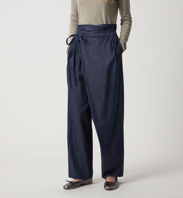 STEVEN ALAN「＜Steven Alan＞ライトオンスデニム クロスオーバー パンツ」|デニム|