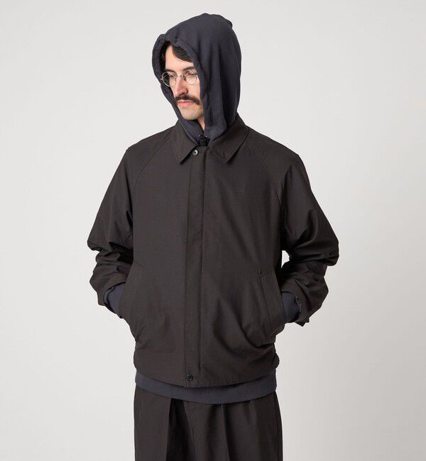 STEVEN ALAN「＜Steven Alan＞ ベリーマエックス バルカラー ブルゾン」|ブルゾン・スタジャン|BLACK