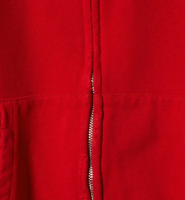 BEAUTY&YOUTH UNITED ARROWS「クラッシュ スウェット ジップ フーディ」|パーカー|