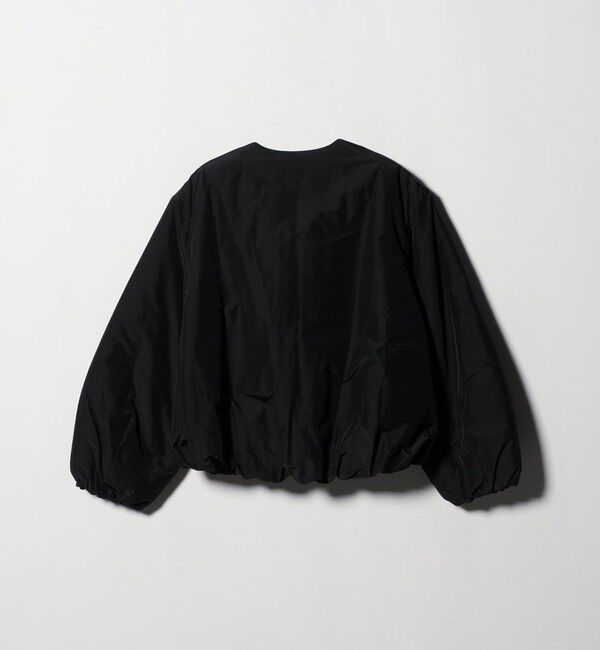 BEAUTY&YOUTH UNITED ARROWS「ポリエステルブレンド ノーカラーバルーンジップブルゾン」|ブルゾン・スタジャン|