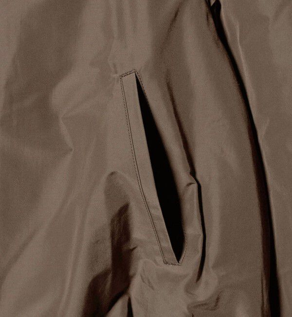 BEAUTY&YOUTH UNITED ARROWS「ポリエステルブレンド ノーカラーバルーンジップブルゾン」|ブルゾン・スタジャン|