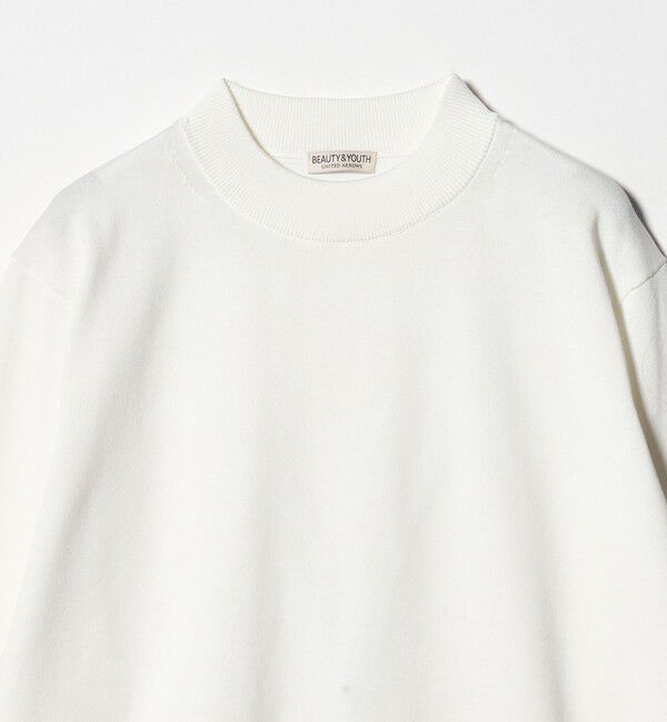 BEAUTY&YOUTH UNITED ARROWS「デオドラント ジャケット ネック ロングスリーブ ニット 抗菌防臭 ウォッシャブル」|ニット・セーター|