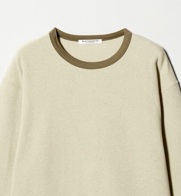 BEAUTY&YOUTH UNITED ARROWS「パイル リンガー ロングスリーブTシャツ」|Tシャツ・カットソー|