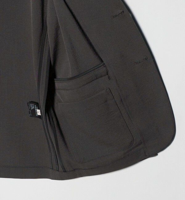 BEAUTY&YOUTH UNITED ARROWS「トリクシオン シャンブレー コンフォート ジャケット セットアップ対応可能」|テーラードジャケット|