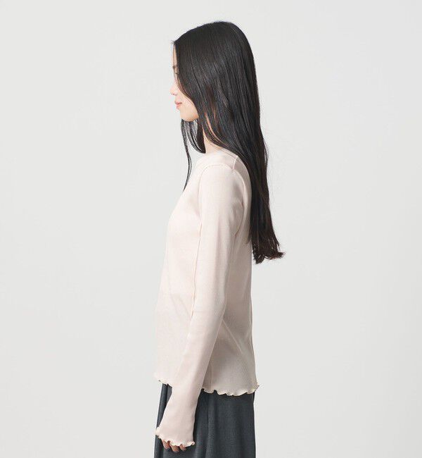 BEAUTY&YOUTH UNITED ARROWS「ポリエステルコットンテレコ メローステッチ クルーネックカットソー」|Tシャツ・カットソー|